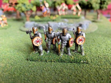 Sırbistan Ordusu Nun 15Mm Hott Şövalyeleri - Knight Spears / Blades Plastik Aparat