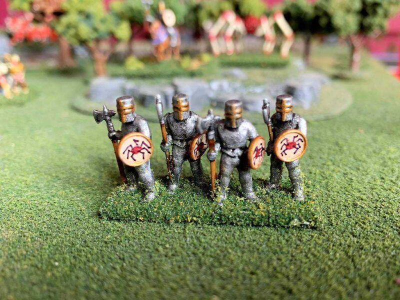 Sırbistan Ordusu Nun 15Mm Hott Şövalyeleri - Knight Spears / Blades Plastik Aparat