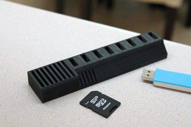 Usb Ve Sd Kart Tutucu Kutu Saklama  Organizer Masaüstü Dekoratif - Görsel 3