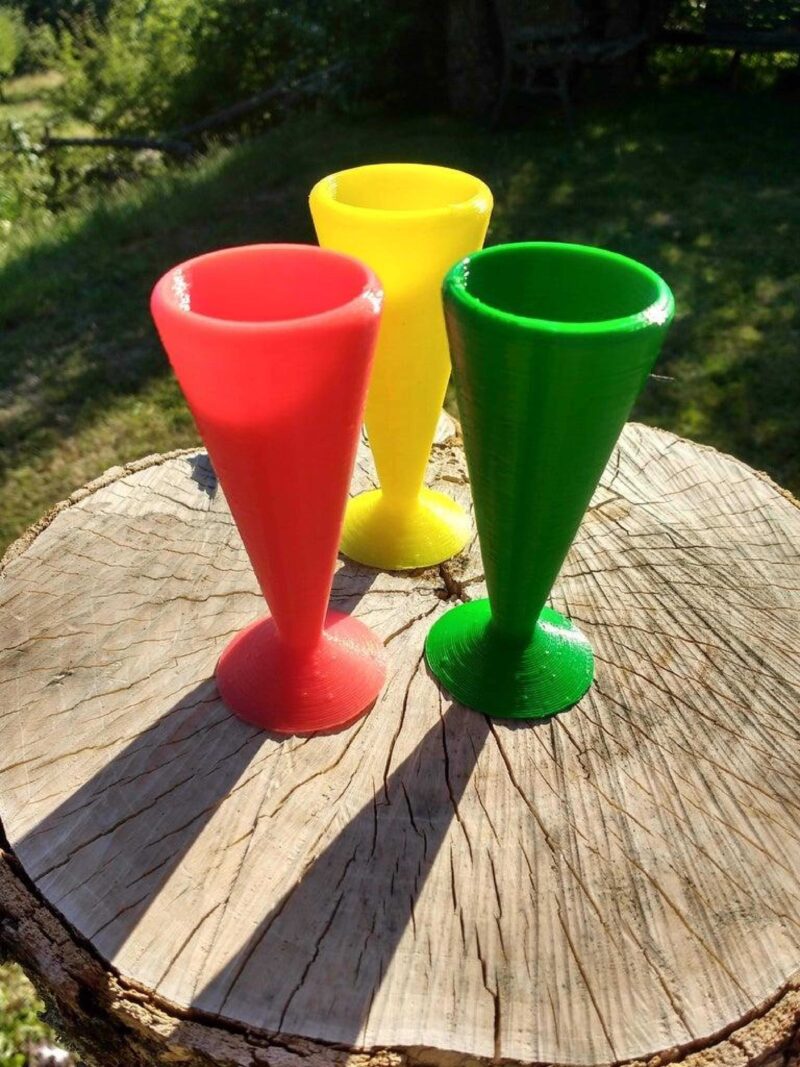 Külahlı Dondurma Tutucu Organik Plastikten Dekoratif Aparat - Görsel 2