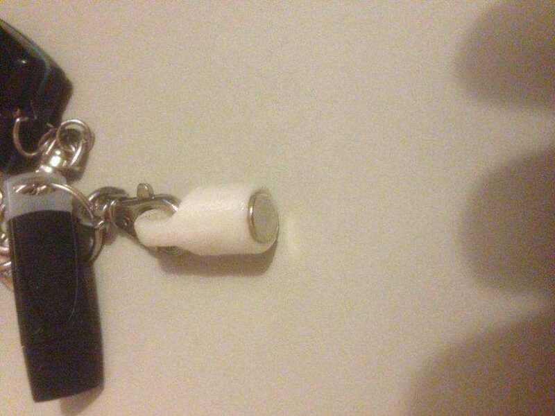 Mıknatıs Anahtarlık Plastik Aparat