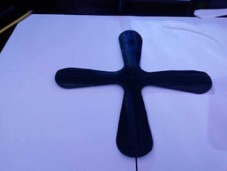 3D Baskılı Hafif İç Mekan Bumerang Dekoratif Süs Eşyası