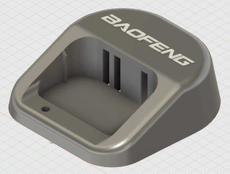 Baofeng Uv-82 Şarj Cihazı Plastik Aparat - Görsel 3