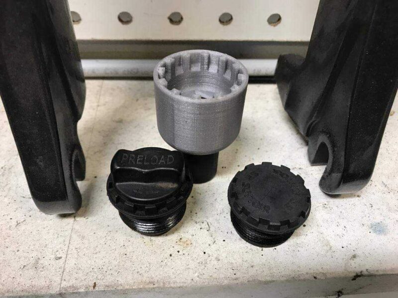 Sr Suntour Çatal Üst Kapak Soketi (Faa122 / Faa086 Değiştirme) Plastik Aparat - Görsel 4