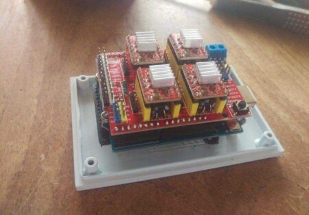 Boks Arduino İle Cnc Kalkanı V3 Plastik Aparat