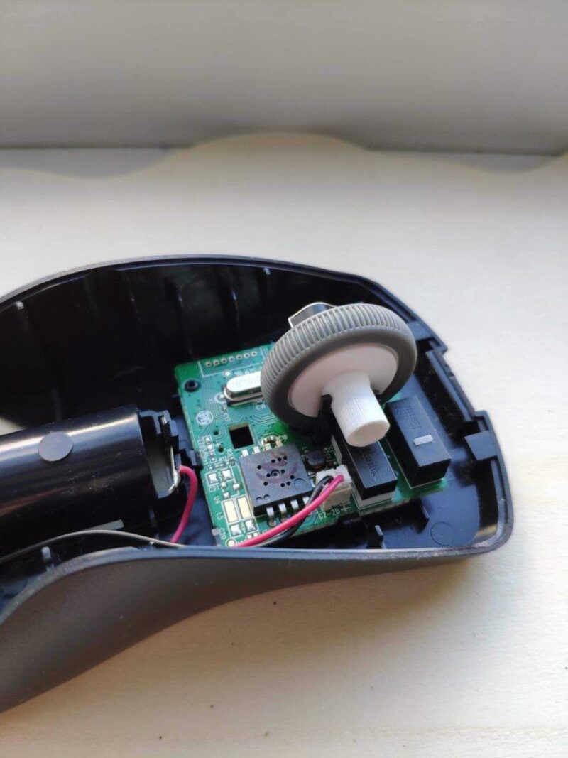 Bilgisayar Mouse Tekerlek Plastik Aparat - Görsel 2