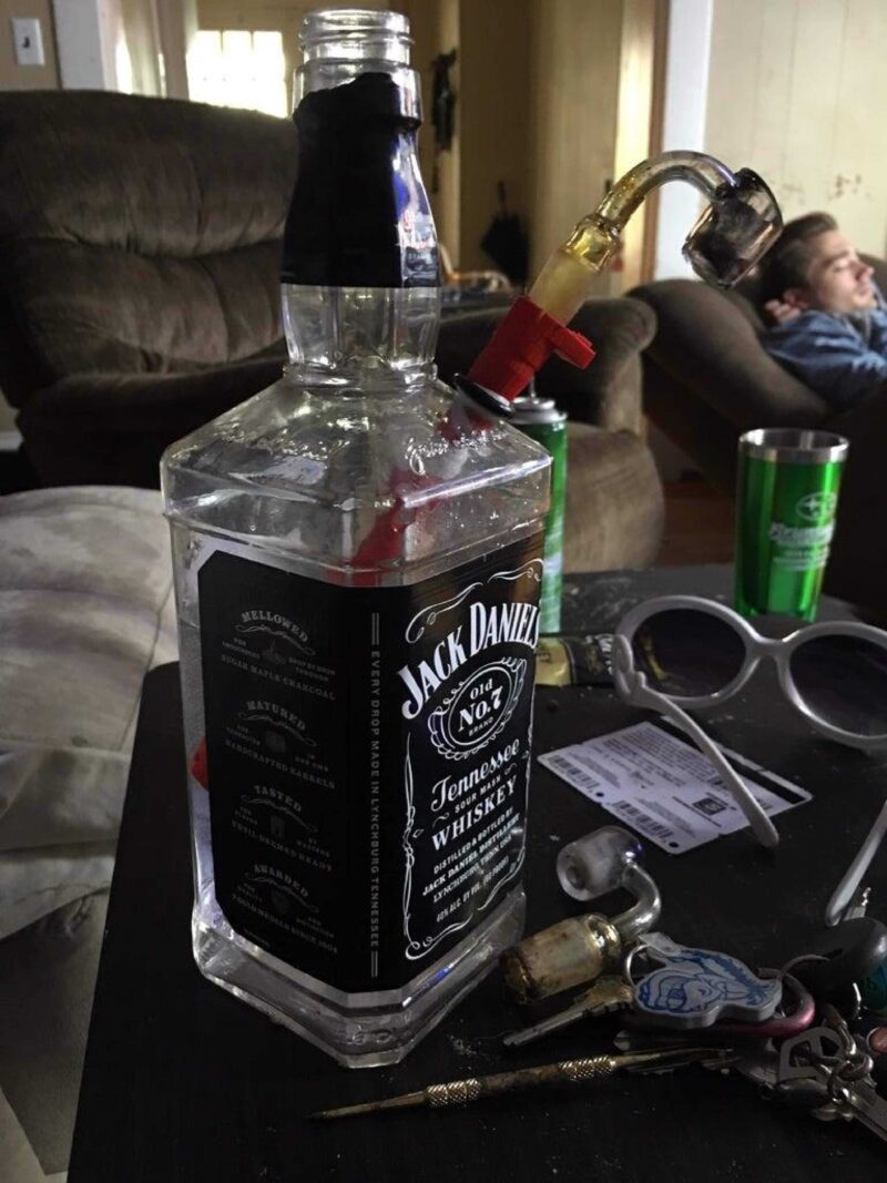 Jack Daniels Bubbler İçin Downstem Plastik Aparat