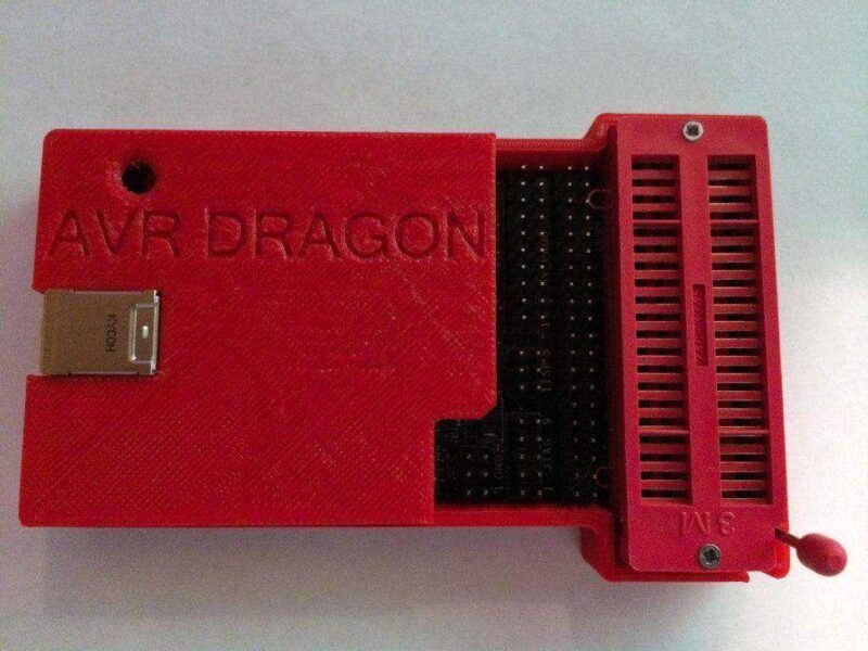 Avr Dragon Programcı Kılıfı Plastik Aparat - Görsel 4