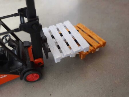 Siku Paleti - 1:50 - Linde Forklift 1722 Plastik Aparat