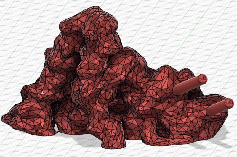 Apoferritin Protein Yapısı Modeli Plastik Aparat - Görsel 2