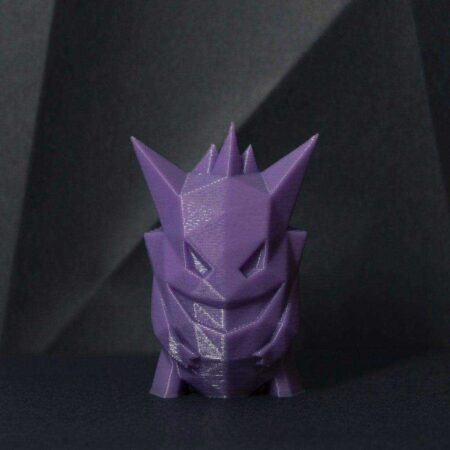Gengar Düşük Poli Pokemon Çocuk Oyuncak Oyun Süs Eşyası Dekoratif
