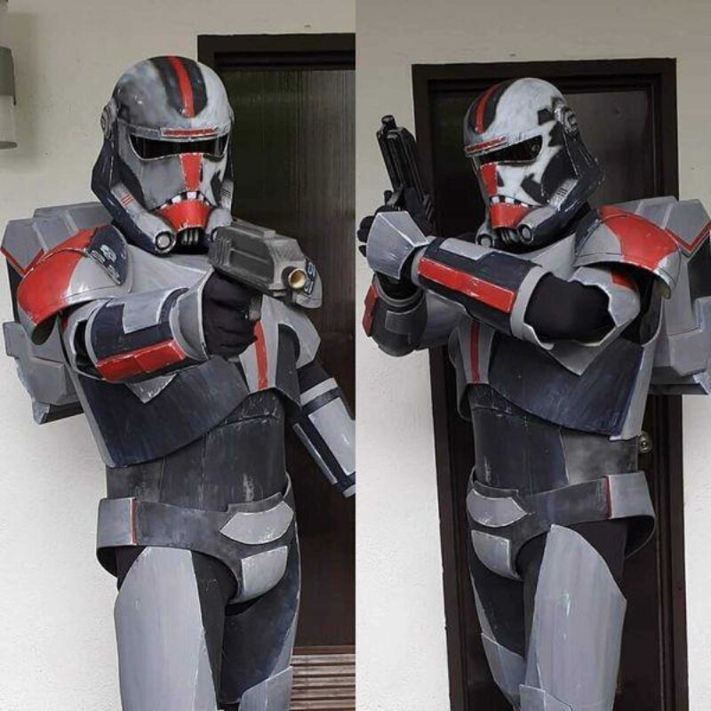 Cosplay Zırhı - Bad Toplu Zırh Paketi - Star Wars - Tüm 4 Zırh Plastik Aparat - Görsel 2