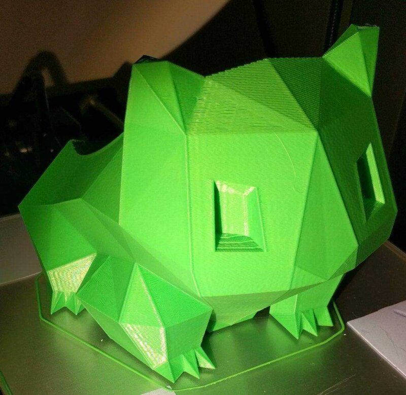 Bulbasaur Figürlü Ufak Vazo Saksı Dekoratif Biblo Hediyelik - Görsel 2