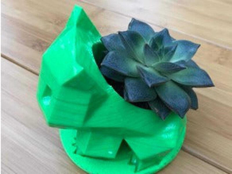 Bulbasaur Figürlü Ufak Vazo Saksı Dekoratif Biblo Hediyelik - Görsel 4