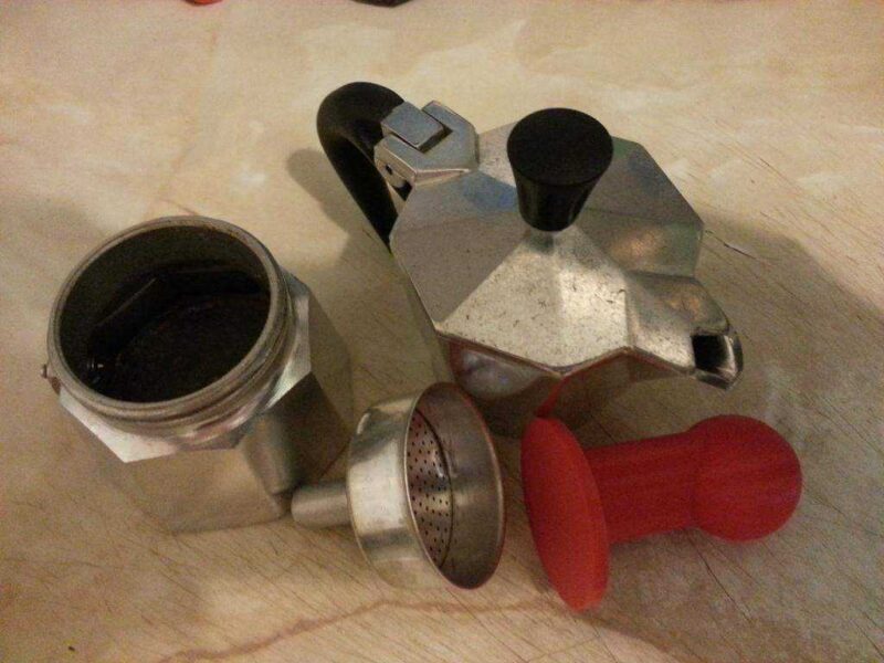 Kahve Tamper Plastik Aparat