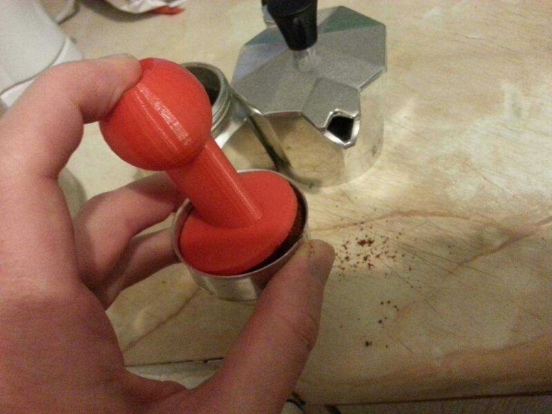 Kahve Tamper Plastik Aparat - Görsel 3