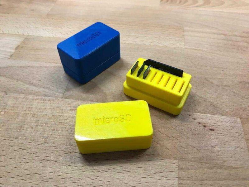 Mikro Sd Kart Saklama Kutusu Tutucu Askısı Standı Aparatı - Görsel 2