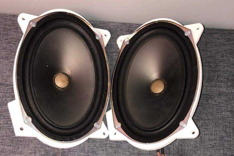 Toyota Corolla 6X9 Hoparlör Adaptörü Plastik Aparat - Görsel 2