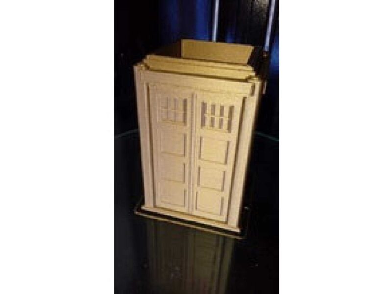 Tardis Kalemlik Kalem Tutucu Masaüstü Organizer Düzenleyici - Görsel 3