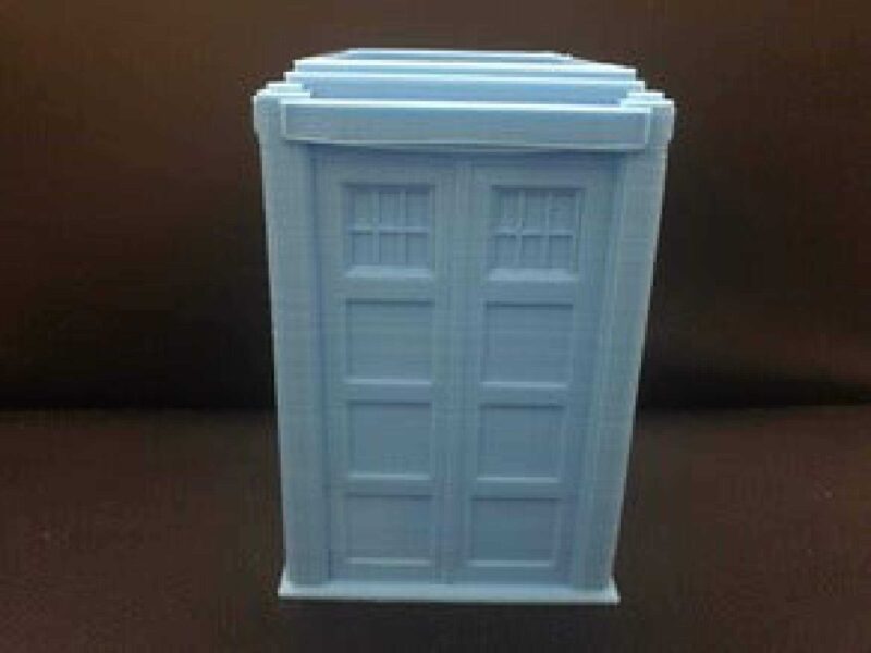 Tardis Kalemlik Kalem Tutucu Masaüstü Organizer Düzenleyici - Görsel 4