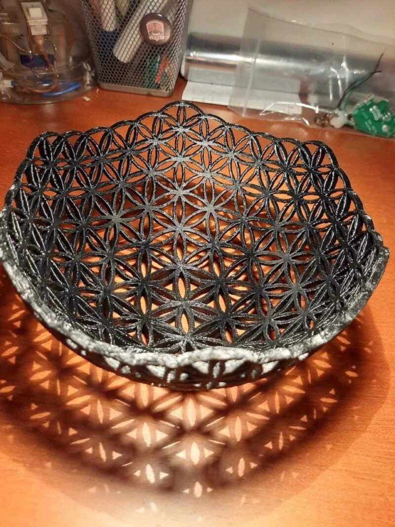 Yaşam Çiçeği Stereografik Projeksiyon Plastik Aparat - Görsel 2