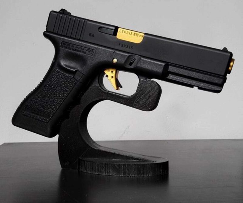 Glock G18C Basit Standı (Airsoft) Plastik Aparat