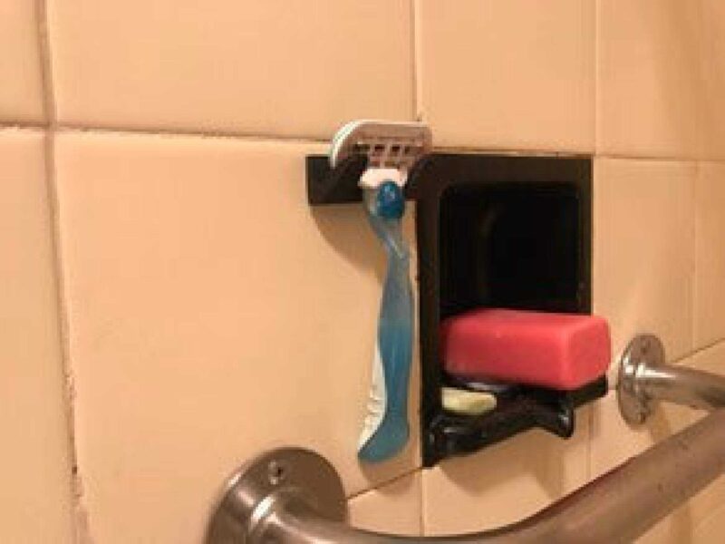 Jilet Tutucu Gillette Fusion Duvara Asma Aparatı Banyo Tutucu - Görsel 4