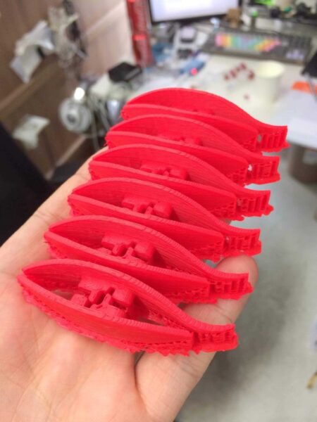 Yazdırılabilir Tatting Servisi Plastik Aparat