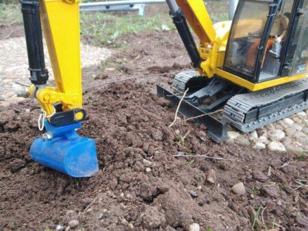 Bruder Cat Schwenkschaufel (Excavator Kürek) Plastik Aparat