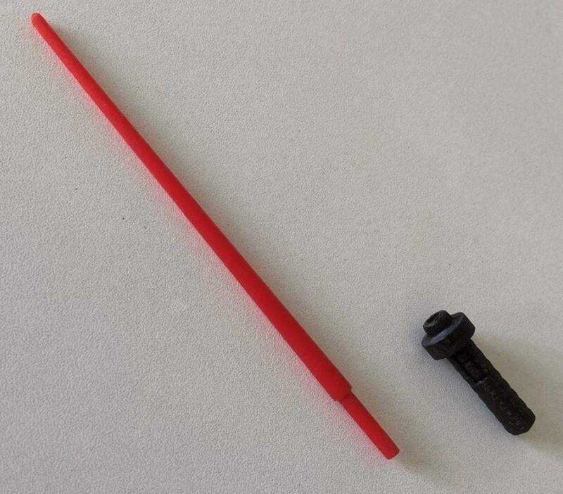 12 Çıkarılabilir Bıçaklı Kenner Vader Değiştirme Saber Plastik Aparat - Görsel 3