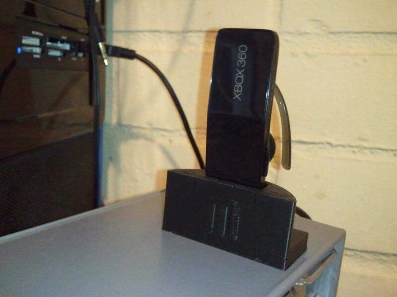 Xbox 360 Bluetooth Kablosuz Kulaklık Şarj Dock Plastik Aparat