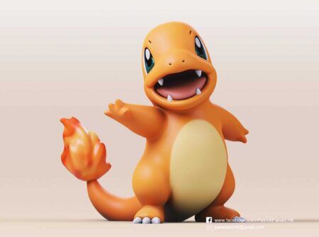 Charmander (Pokemon) Plastik Aparat