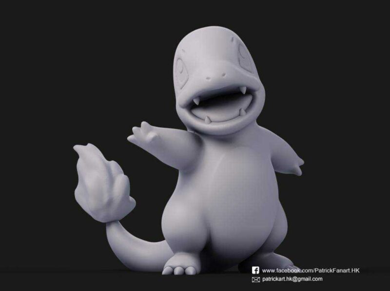 Charmander (Pokemon) Plastik Aparat - Görsel 2