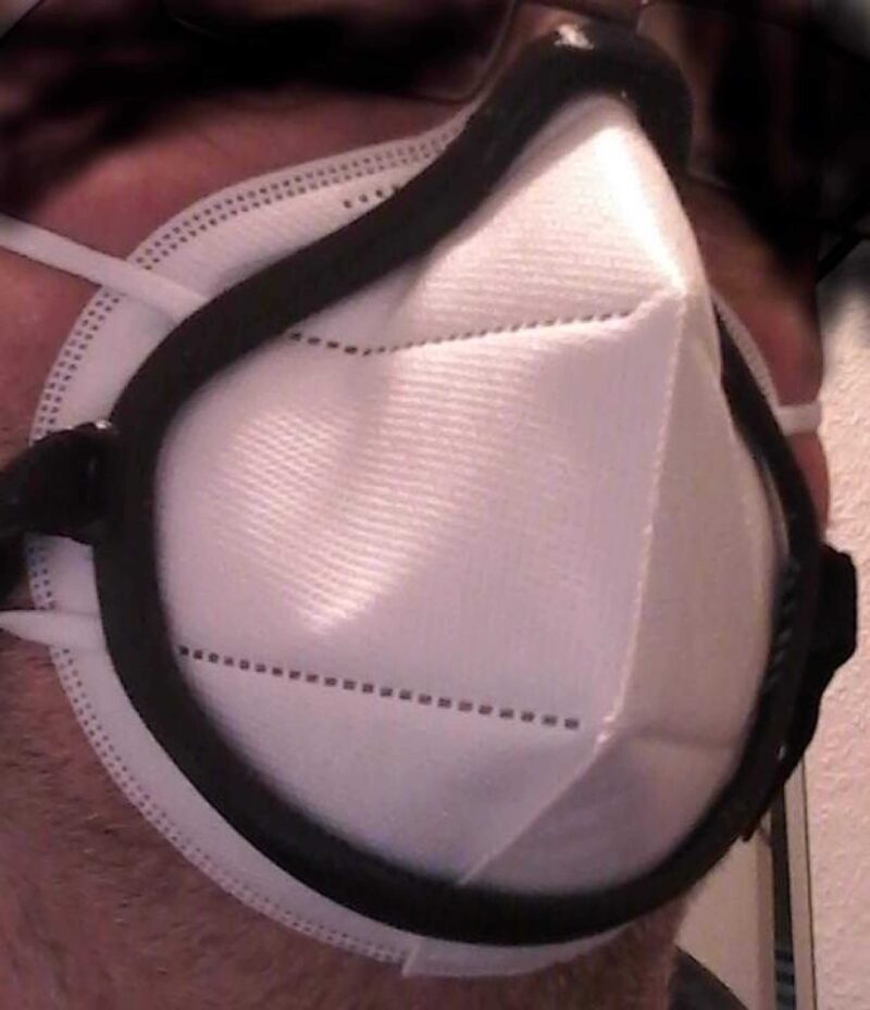 Kn95 Ffp2 Maske Çerçevesi Organik Plastikten Tutucu Aparat