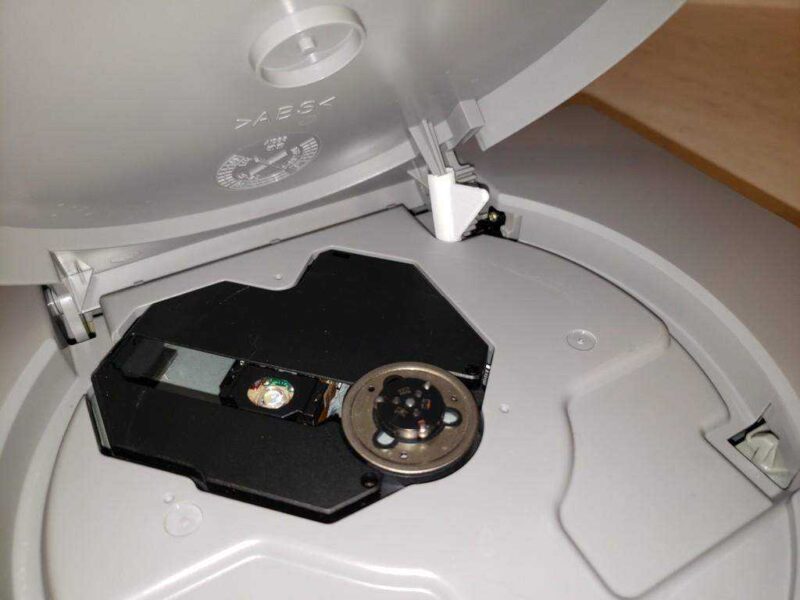 Playstation 1 Cd Tepsi Sensörü Aracı Plastik Aparat - Görsel 2
