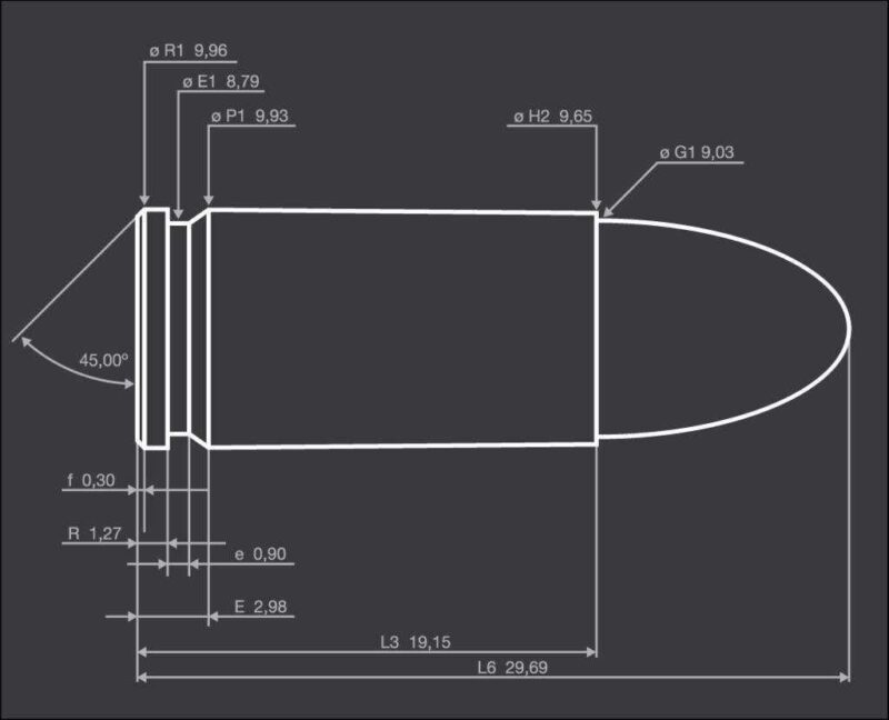 9Mm Luger Dummy Parametrik Plastik Aparat