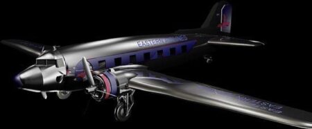 Douglas Dc-3 Doğu Hava Yolları Plastik Aparat