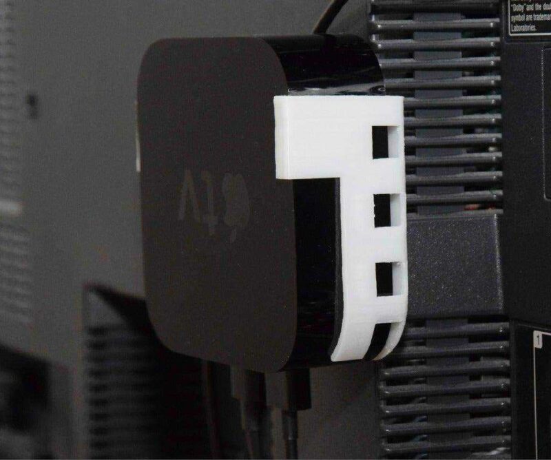 Apple Tv 4K Tv Dağı Masaüstü Tutucu Kılıf Kutu Aksesuar Aparat - Görsel 2