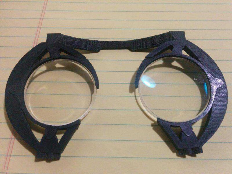 Oculus Rift Cv1 Çıkarılabilir Lenslerle Tanıma Lens Adaptörü Plastik Aparat - Görsel 3