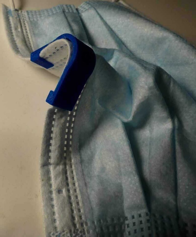 Maske İçin Yeni Anti Fog Burun Klipsi Plastik Aparat - Görsel 3