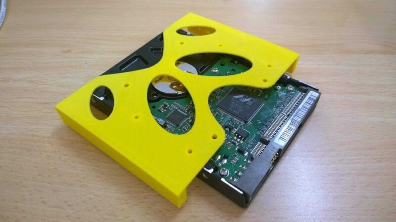 Hdd Adaptörü 2.5 Veya 3.5 Ila 5.25 '' Organik Plastikten - Görsel 2