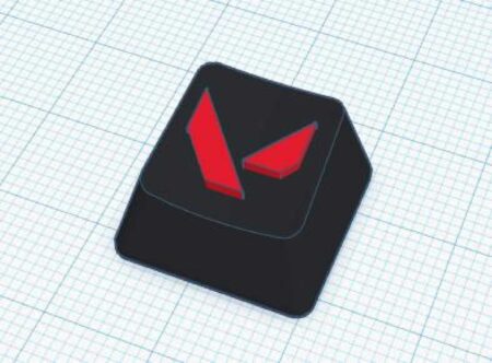 Keycap Valorant Romer-G // Remix Plastik Aparat