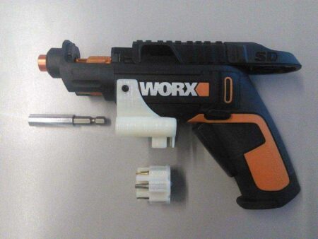 Worx Wx254.4 Sd Yarı Otomatik Bit Değiştirici Plastik Aparat