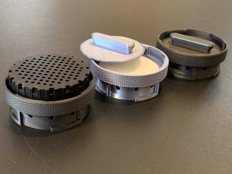 Mühürlü Filtre Bölmeli Aeropress Depolama / Konik Kapak Plastik Aparat - Görsel 2