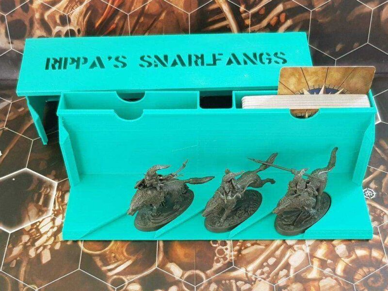 Rippa Nın Snarlfangs, Beastgrave Depolama, Warhammer Underworlds İçin Kalibrasyon Aracı Plastik Aparat