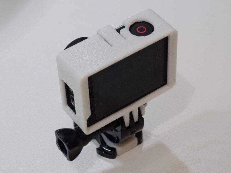 GoPro Hero 4 Frame Aksesuar Tutucu Kılıf Kutu Askısı Asma Aparatı