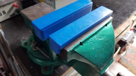 Tezgah Mengene 125X20Mm Boyut İçin Jaws Kapak Plastik Aparat