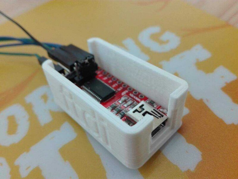 Ftdi Usb İçin Ttl Serial Converter Kutu Kılıf Plastik Aparat - Görsel 2