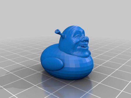 Shrek Ama Bir Ördek Plastik Aparat