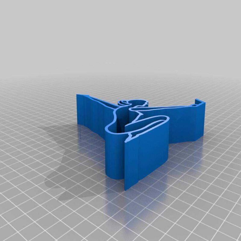 Diz çökmüş Kız Telefon Standı Masaüstü Tutucu Stant Stand - Görsel 3
